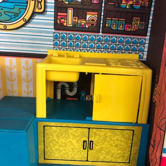 Vintage Barbie’s Dream Boat❗️Fold up Barbie Chris Craft Fun Ship❗️🛍🥰 Mattel - Picture 10 of 13